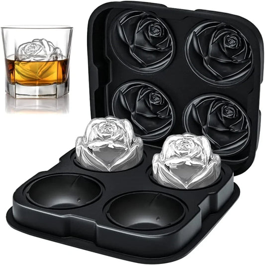 Silicone Rose Ice Cube Mold